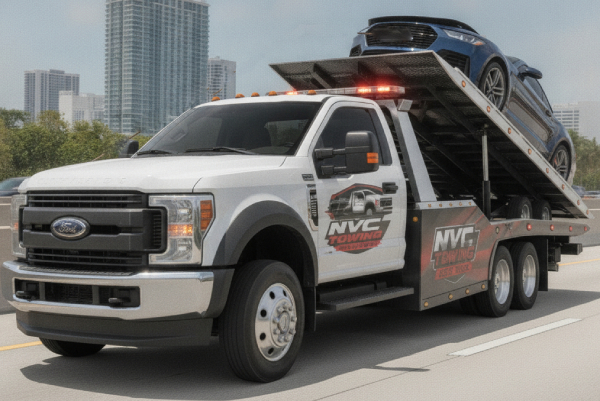 Flatbed Towing - NVC Towing Services